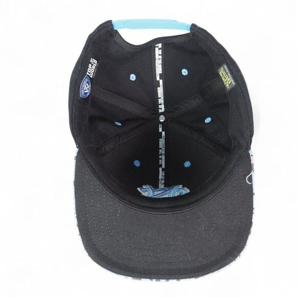Top of the World Carolina Tar Heels Abstract Brim Snapback Hat Black / Blue OS - Picture 5 of 8
